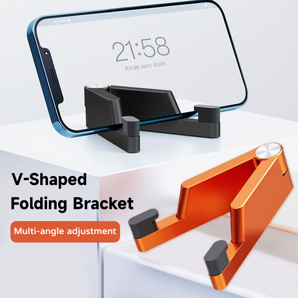 Tablet Stand Adjustable - Suporte Dobrável em V Ajustável em