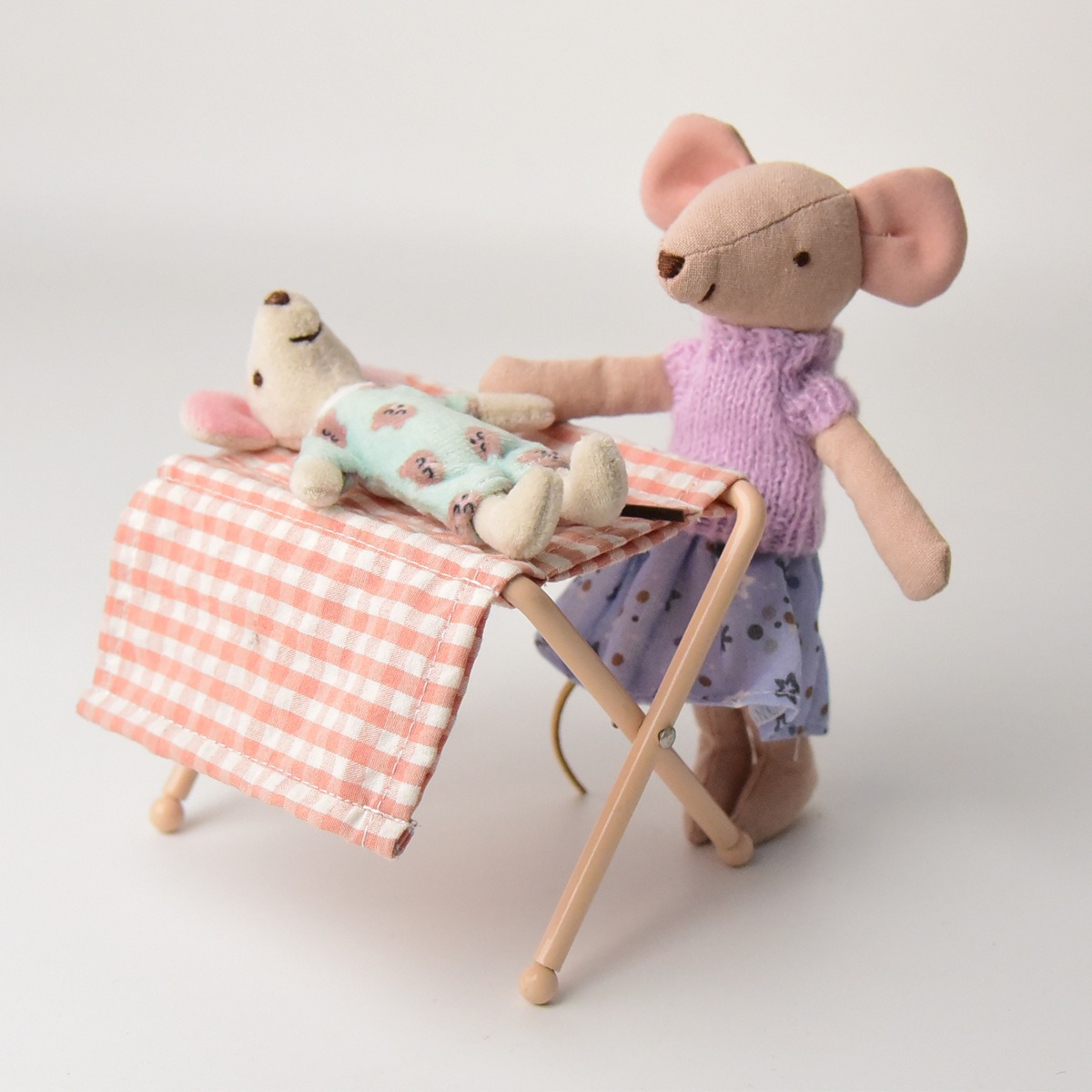 Tablet Accessories Kids - 1/12 mesa de troca em miniatura