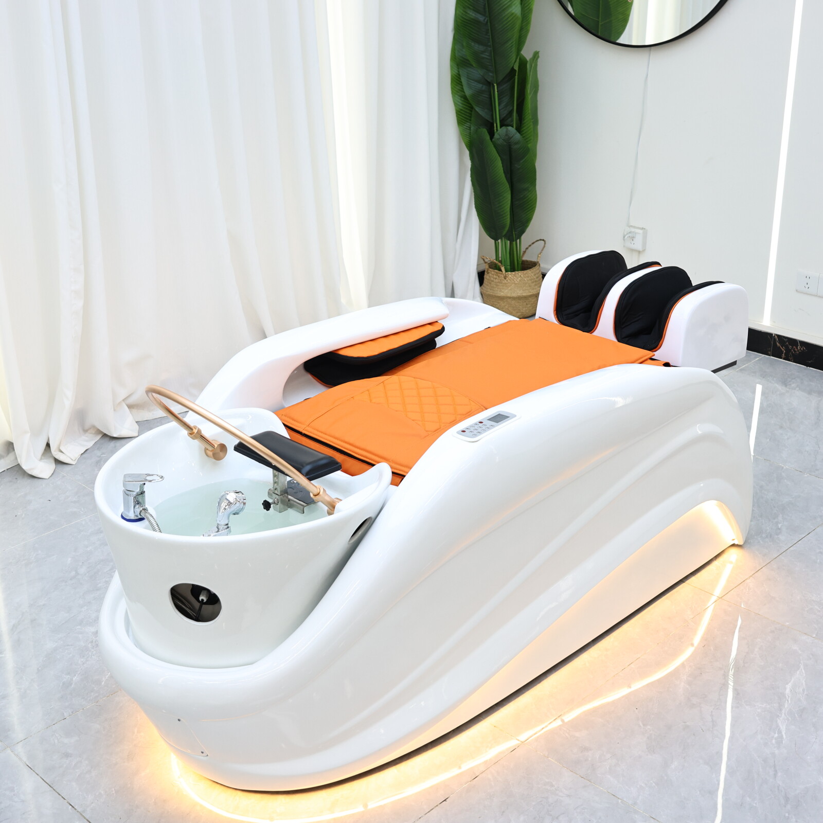 Cama de shampoo de massagem in - Massage Table Accessories Uk avaliação e preço