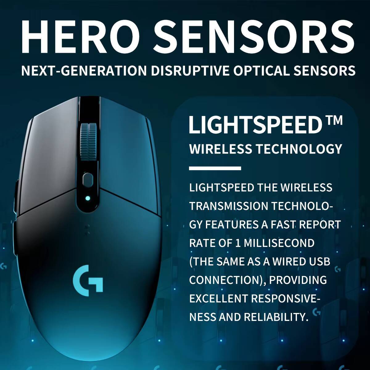 Mouse Sem Fio Logitech G304 Li - Logitech Tablet Accessories avaliação e preço