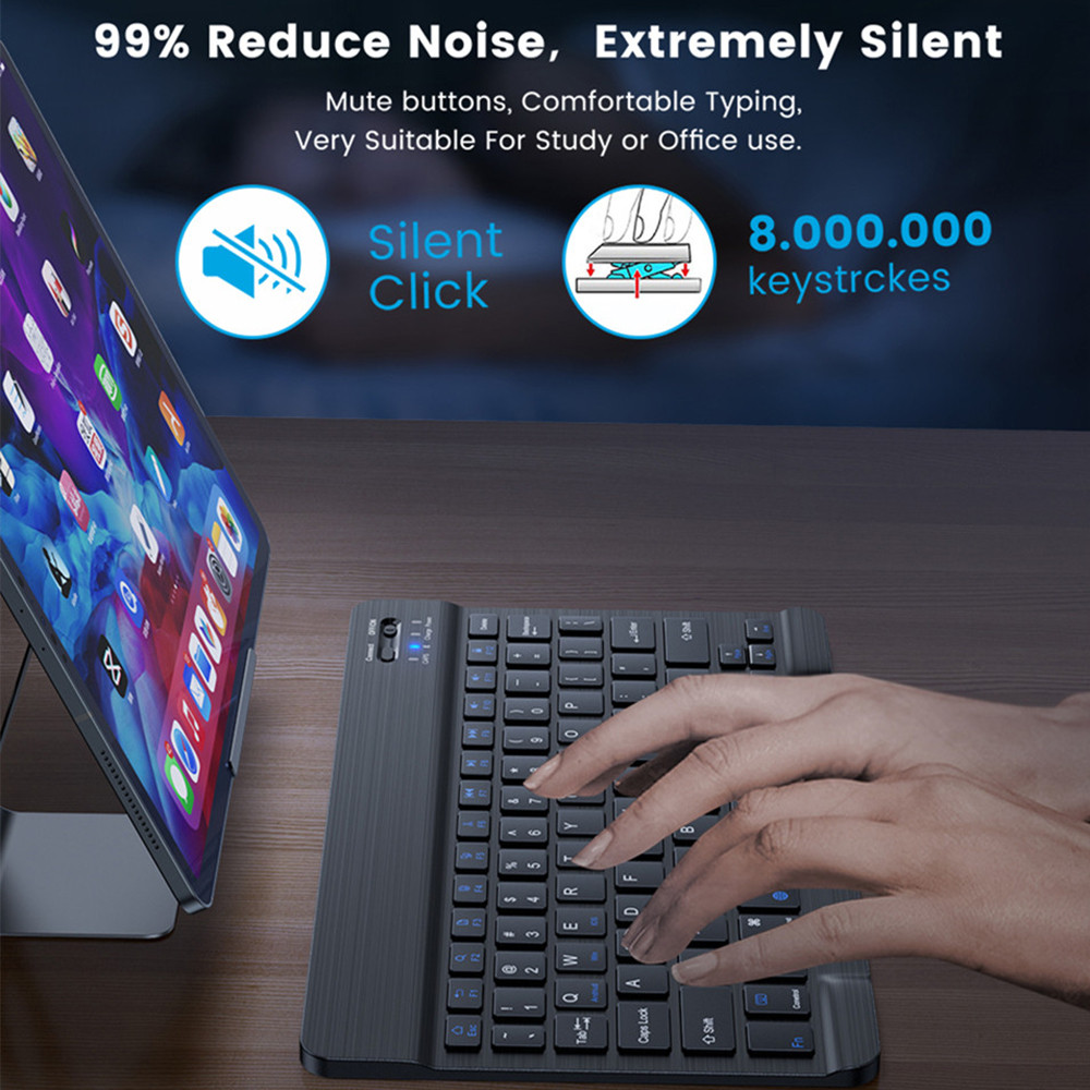 Mini teclado sem fio bluetooth - Tablet Accessories Kit avaliação e preço