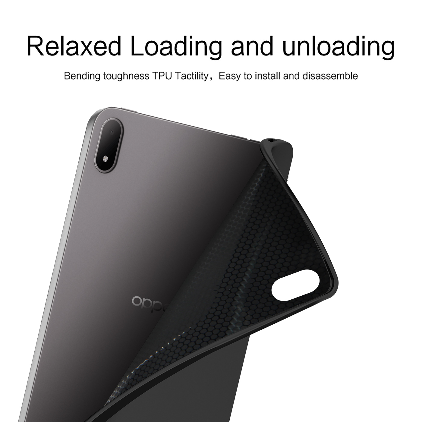Capa macia AJIUYU para OPPO Pa - Oppo Tablet Accessories avaliação e preço