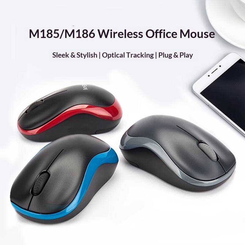 Mouse Logitech M185 para Table - Logitech Tablet Accessories avaliação e preço