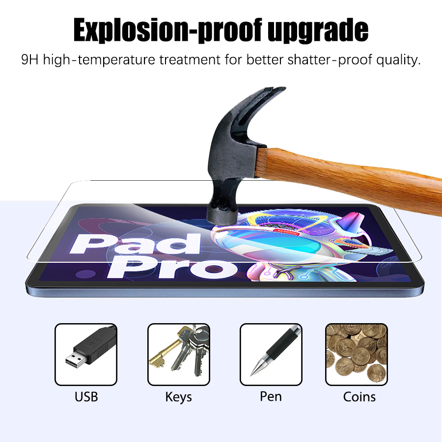 Protetor de tela de vidro temp - Lenovo Tablet Keyboard Accessories avaliação e preço