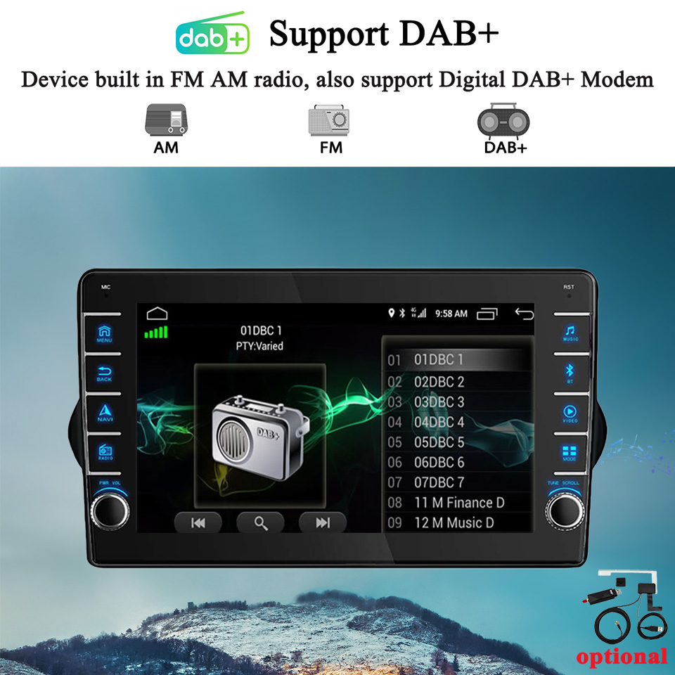 8g 128g android 14 carplay rád - Tablet Danish Mobile & Accessories avaliação e preço