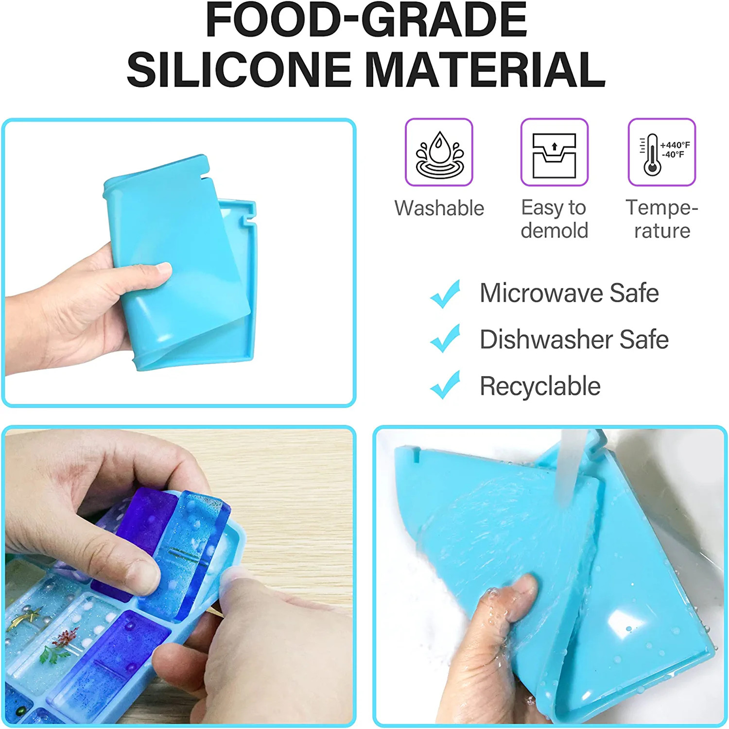 Domino Silicone Moldes para DI - Tablet Accessories Kit avaliação e preço