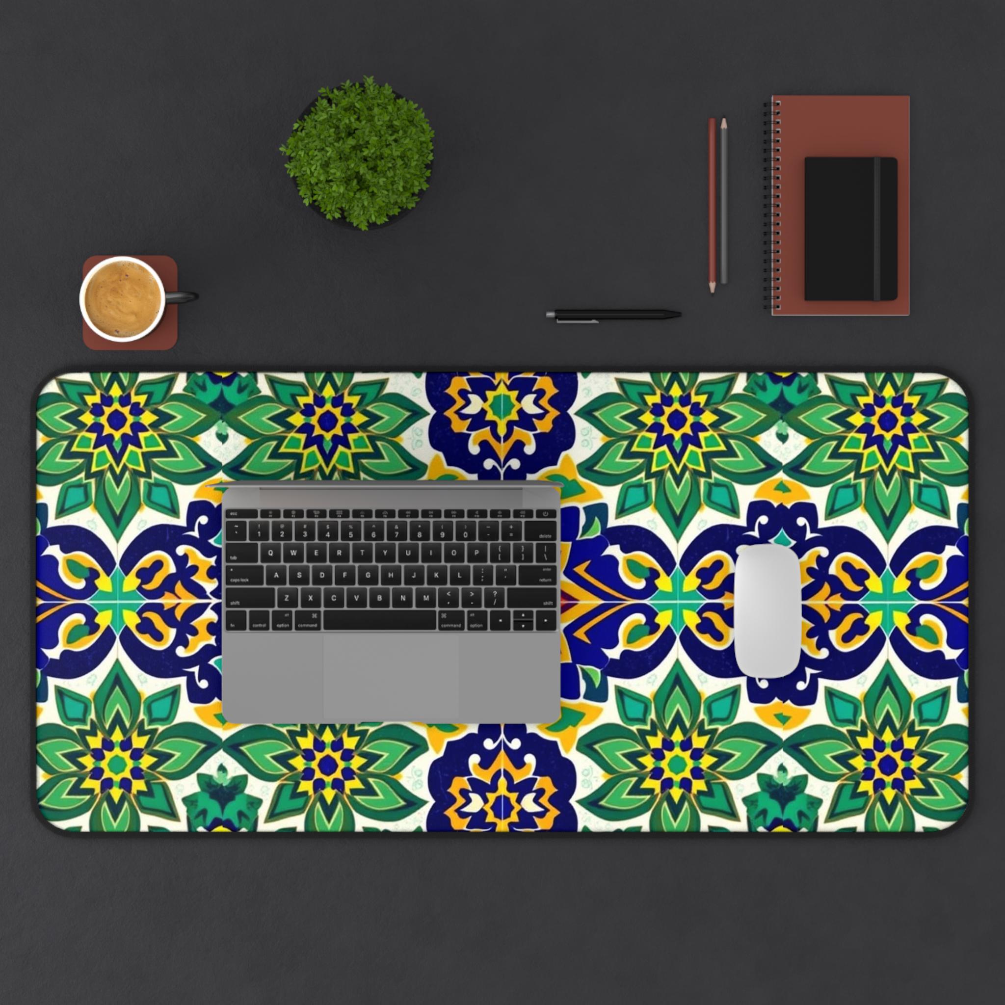 Tapete de mesa floral colorido - Office Table Accessories Unique avaliação e preço